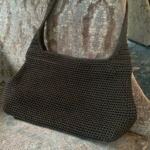 Vintage The Sac Small Black Shoulder Bag